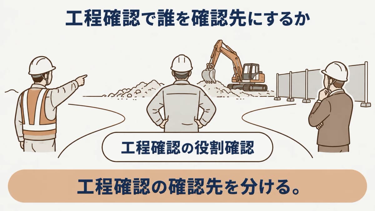 石綿の建物資料と土壌の土地資料の確認日を分ける工程表